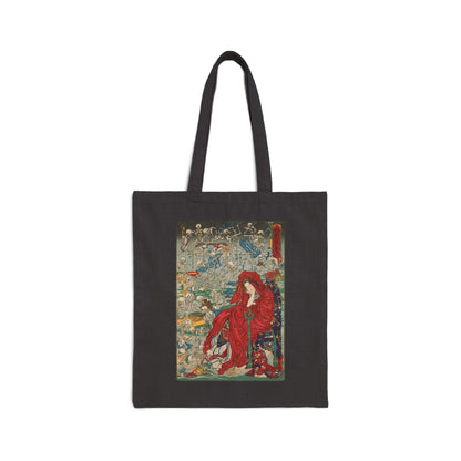 Hell Courtesan by Kawanabe Kyosai (Tote)
