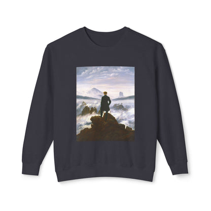 Wanderer above the Sea of Fog by Caspar David Friedrich (Sweatshirt)
