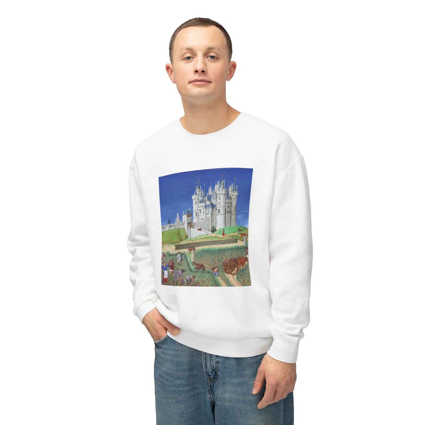 Château de Saumur by the Limbourg brothers (Sweatshirt)
