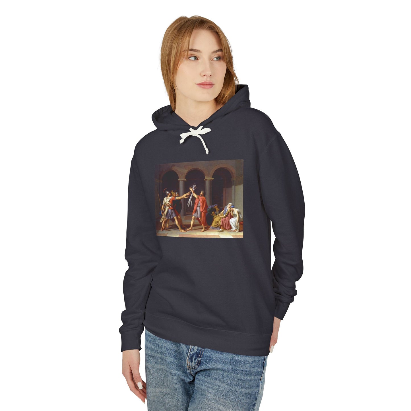 Oath of the Horatii by Jacques-Louis David (Hoodie)