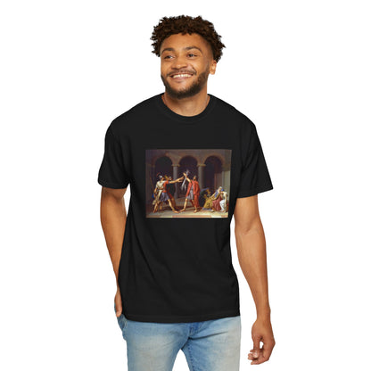 Oath of the Horatii by Jacques-Louis David (T-Shirt)
