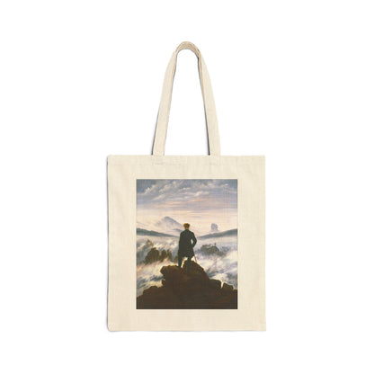 Wanderer above the Sea of Fog by Caspar David Friedrich (Tote)