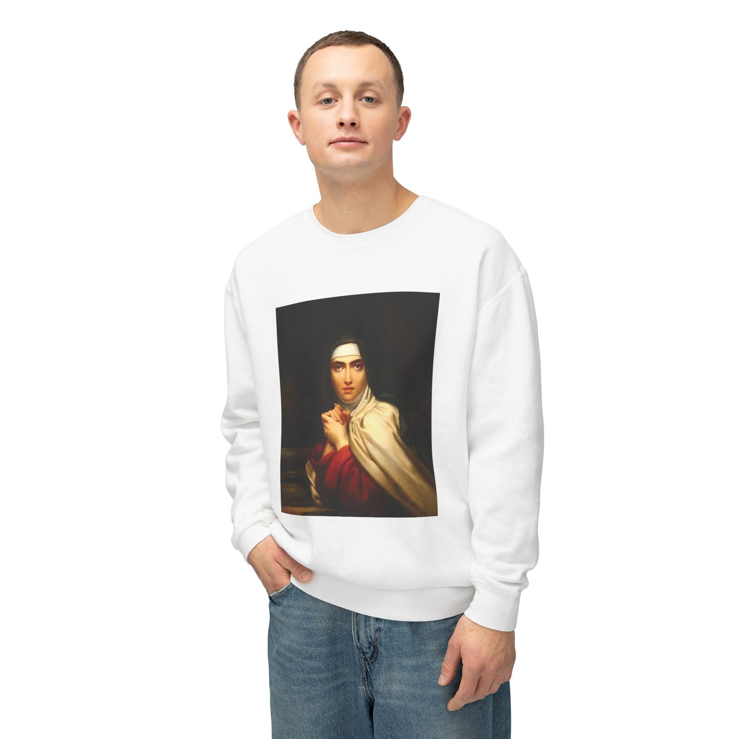 Saint Terese de Ávila by François Gérard (Sweatshirt)