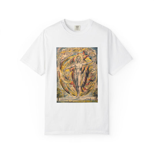 The Sun at His Eastern Gate by William Blake (T-Shirt)