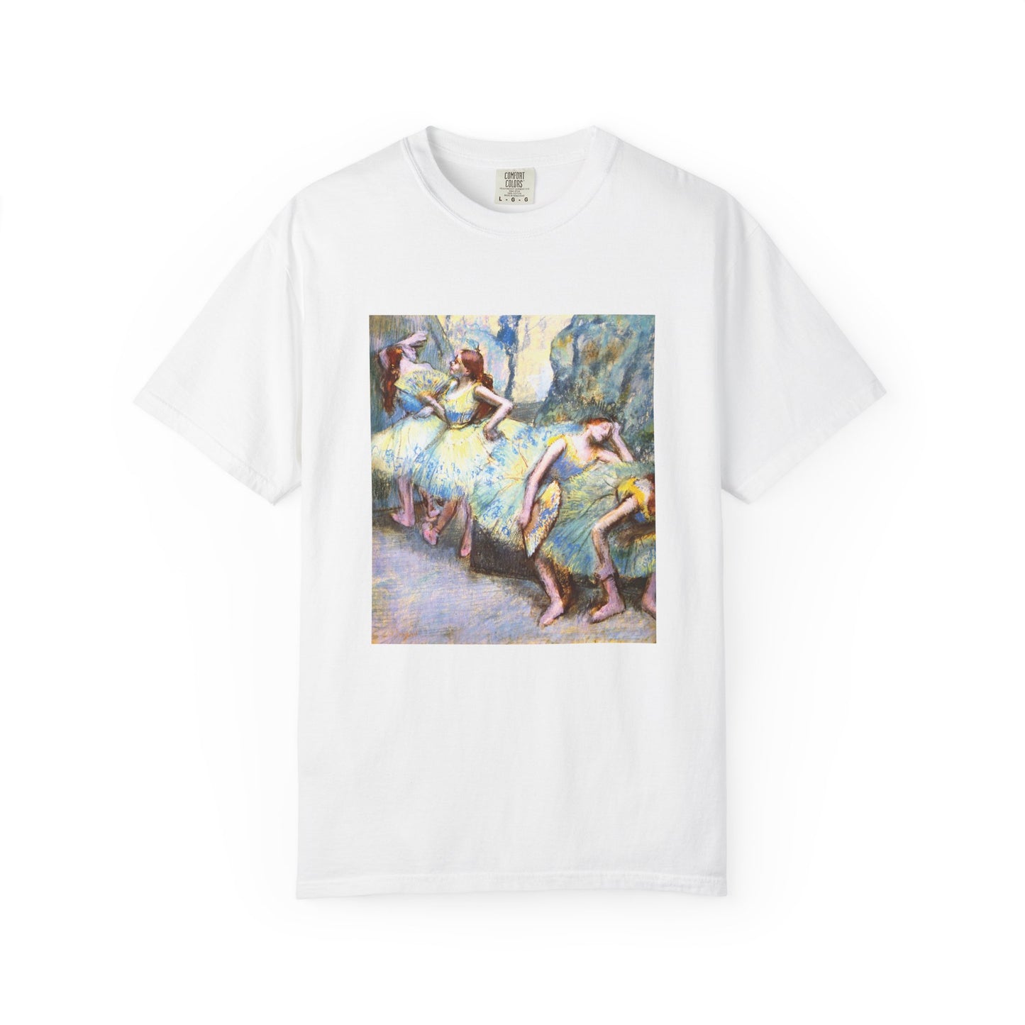 Ballet Dancers in the Wings by Edgar Degas (T-Shirt)