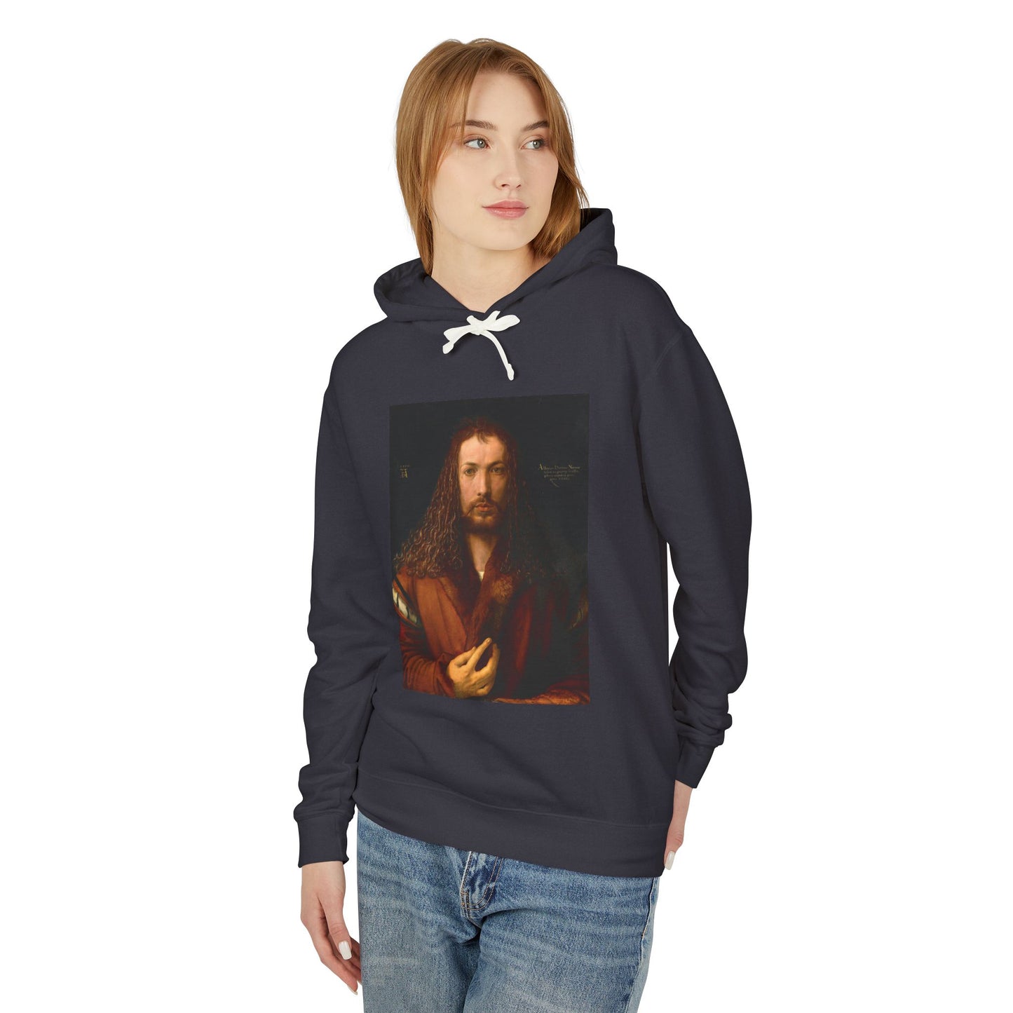 Self-Portrait at 28 by Albrecht Dürer (Hoodie)