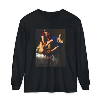 Judith Slaying Holofernes by Artemisia Gentileschi (Long Sleeve)