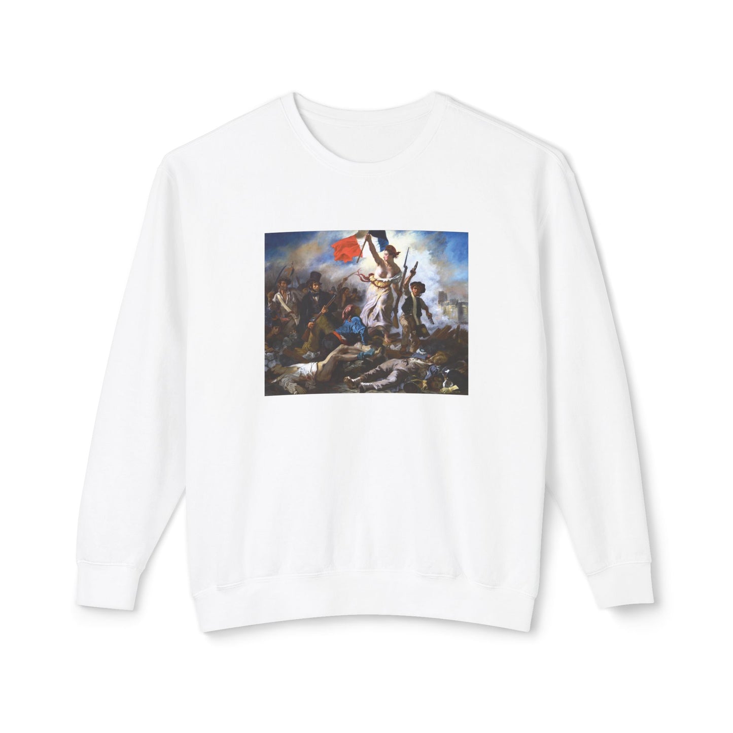Liberty Leading the People by Eugène Delacroix (Sweatshirt)