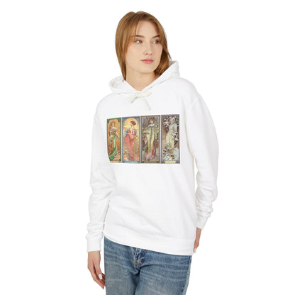 The Seasons by Alphonse Mucha (Hoodie)