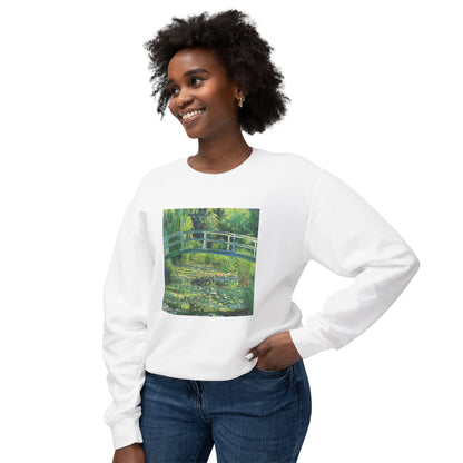 Water Lilies and Japanese Bridge by Claude Monet (Sweatshirt)