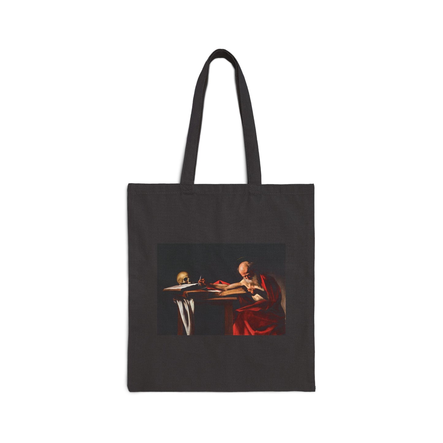 Saint Jerome Writing by Caravaggio (Tote)