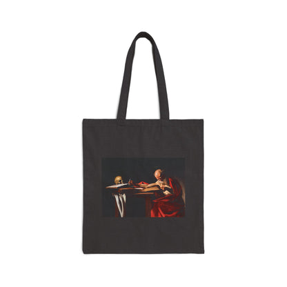 Saint Jerome Writing by Caravaggio (Tote)