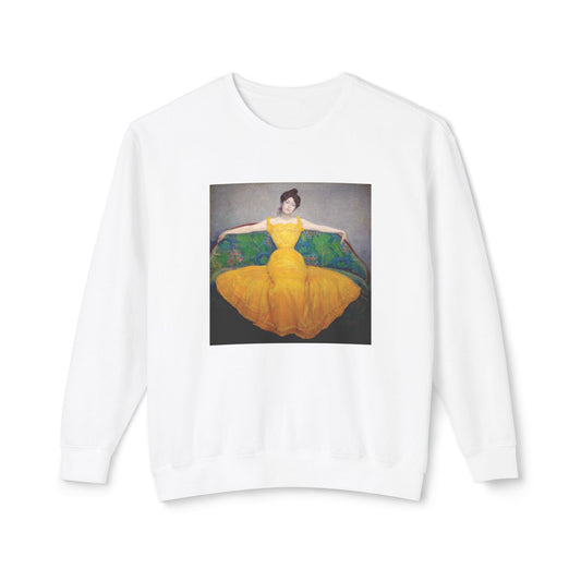 Woman in a Yellow Dress by Max Kurzweil  (Sweatshirt)