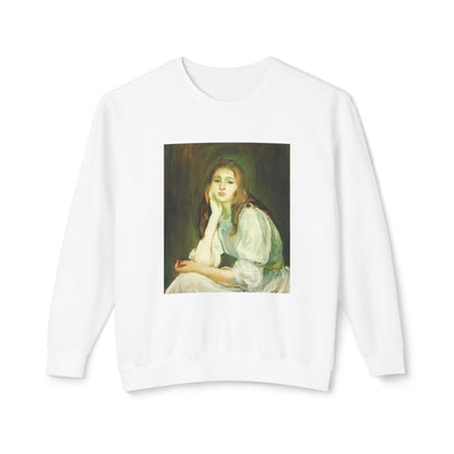 Julie Daydreaming by Berthe Morisot (Sweatshirt)