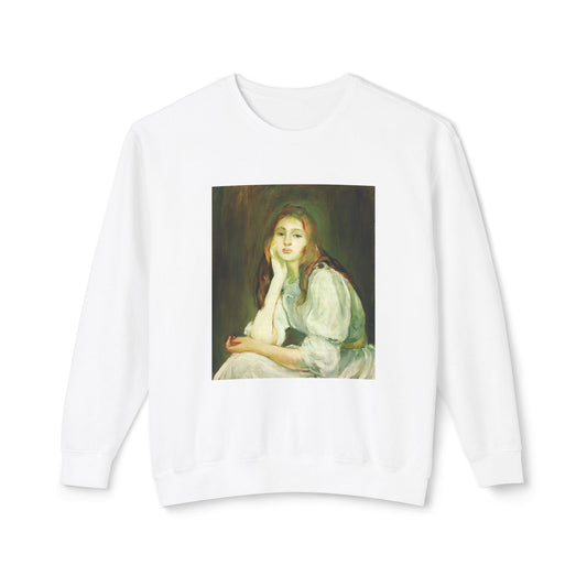 Julie Daydreaming by Berthe Morisot (Sweatshirt)