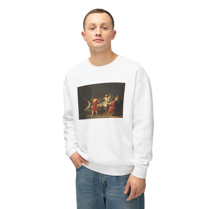 The Death of Socrates by Jacques-Louis David (Sweatshirt)