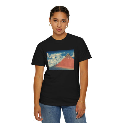 Fine Wind, Clear Morning by Katsushika Hokusai (T-Shirt)
