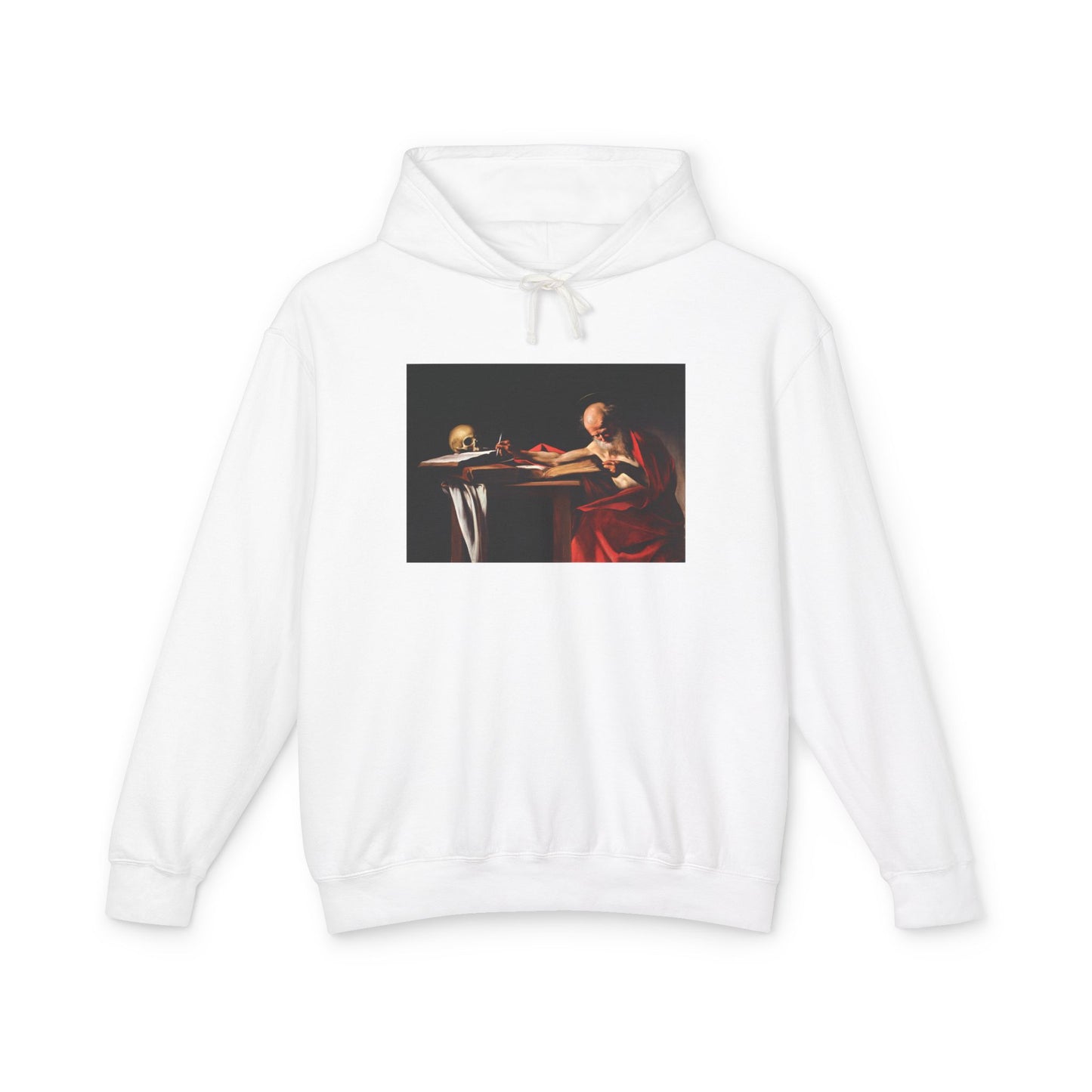 Saint Jerome Writing by Caravaggio (Hoodie)