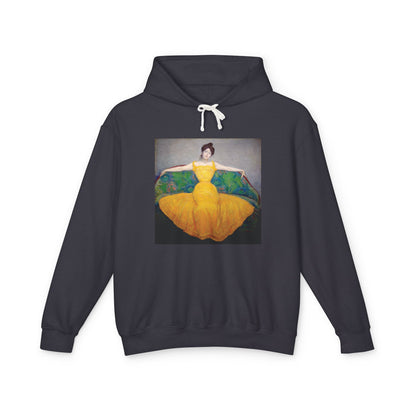 Woman in a Yellow Dress by Max Kurzweil (Hoodie)