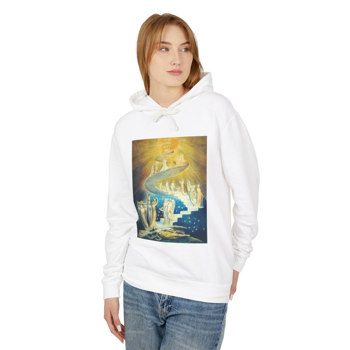 Jacob’s Ladder by William Blake (Hoodie)