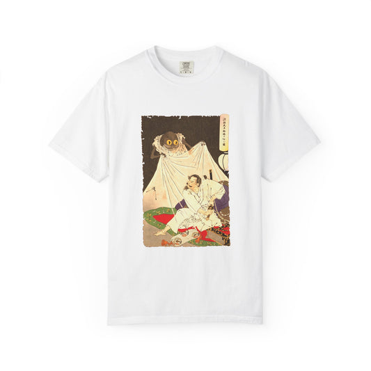 Minamoto no Yorimitsu Fighting the Earth Spider by Tsukioka Yoshitoshi (T-Shirt)