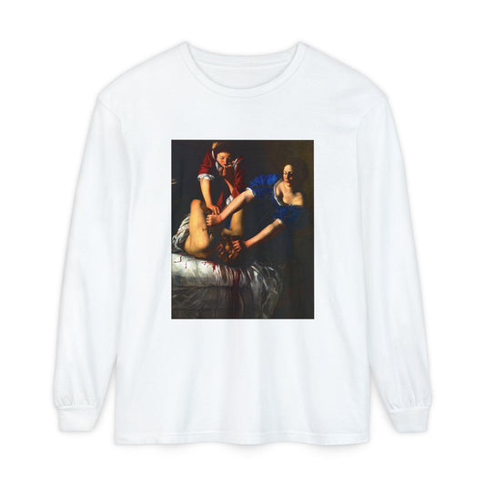 Judith Slaying Holofernes by Artemisia Gentileschi (Long Sleeve)