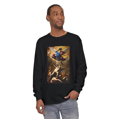 The Fall of the Rebel Angels by Luca Giordano (Long Sleeve)
