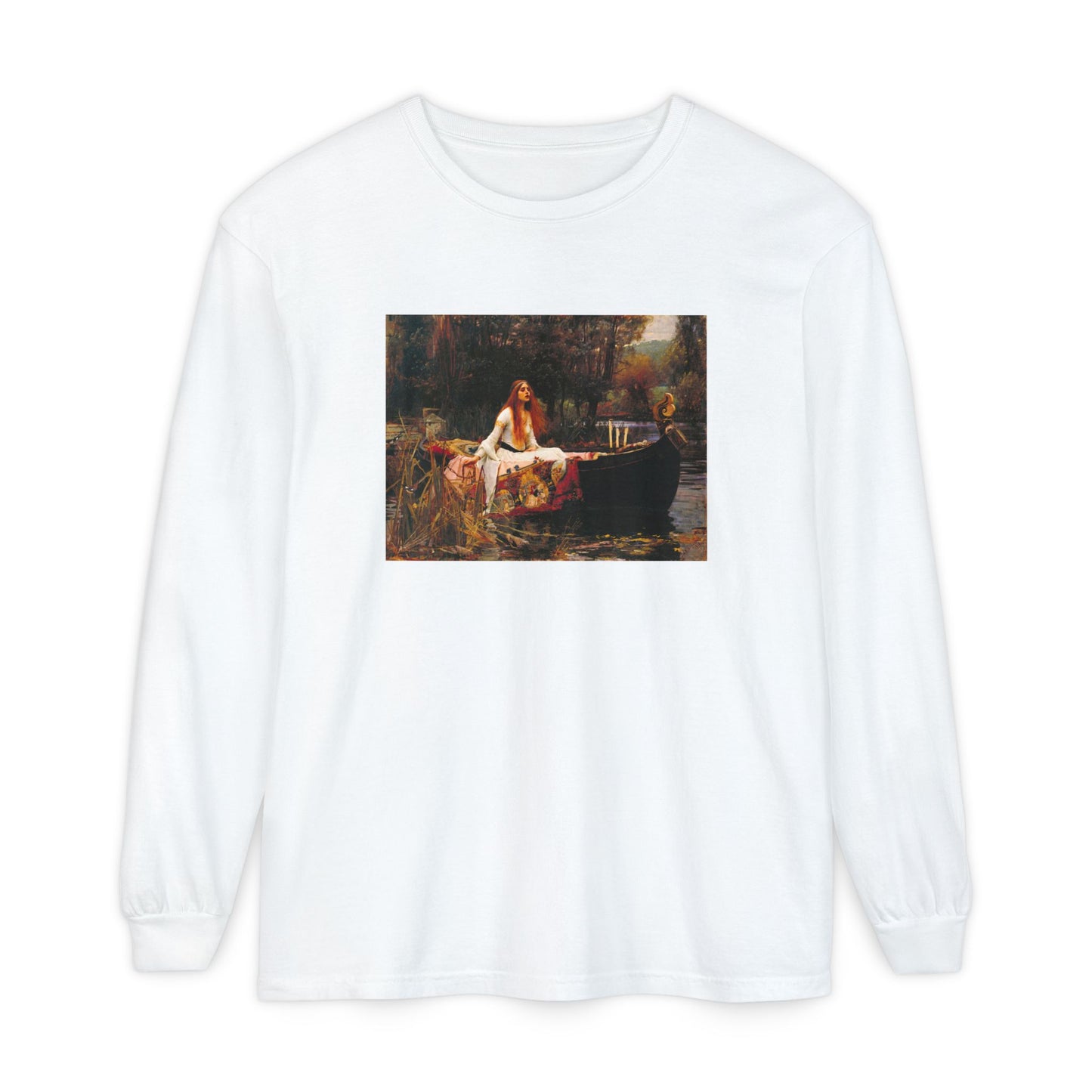 The Lady of Shalott by John William Waterhouse (Long Sleeve)