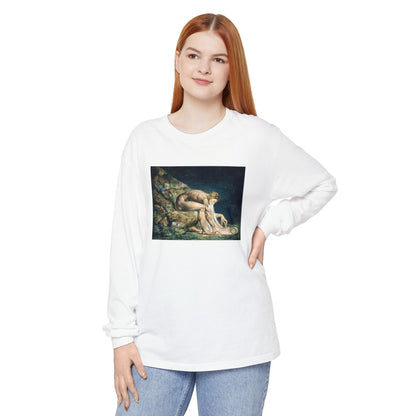 Isaac Newton by William Blake (Long Sleeve)