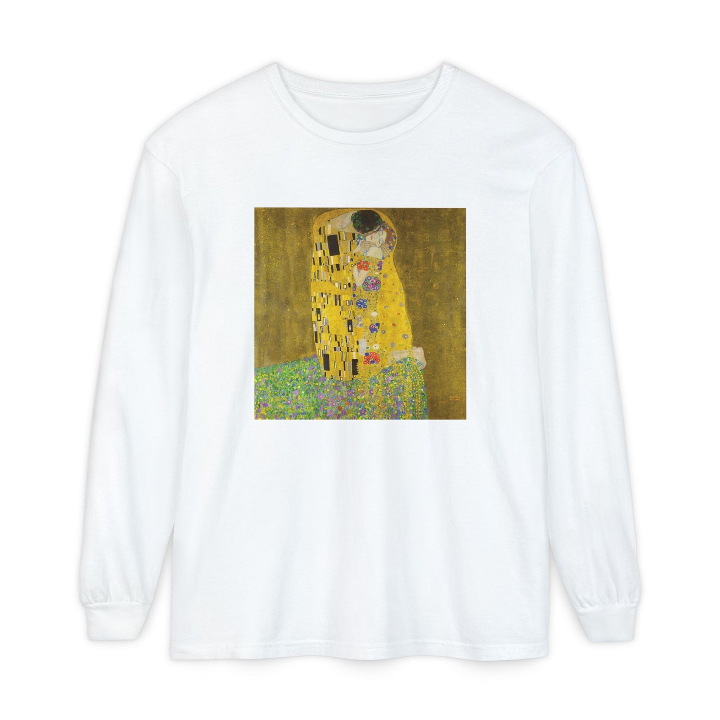 The Kiss by Gustav Klimt (Long Sleeve)
