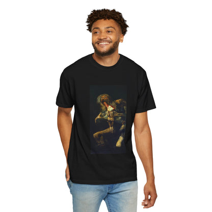 Saturn Devouring His Son by Francisco Goya (T-Shirt)