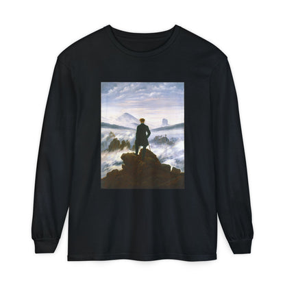 Wanderer above the Sea of Fog by Caspar David Friedrich (Long Sleeve)