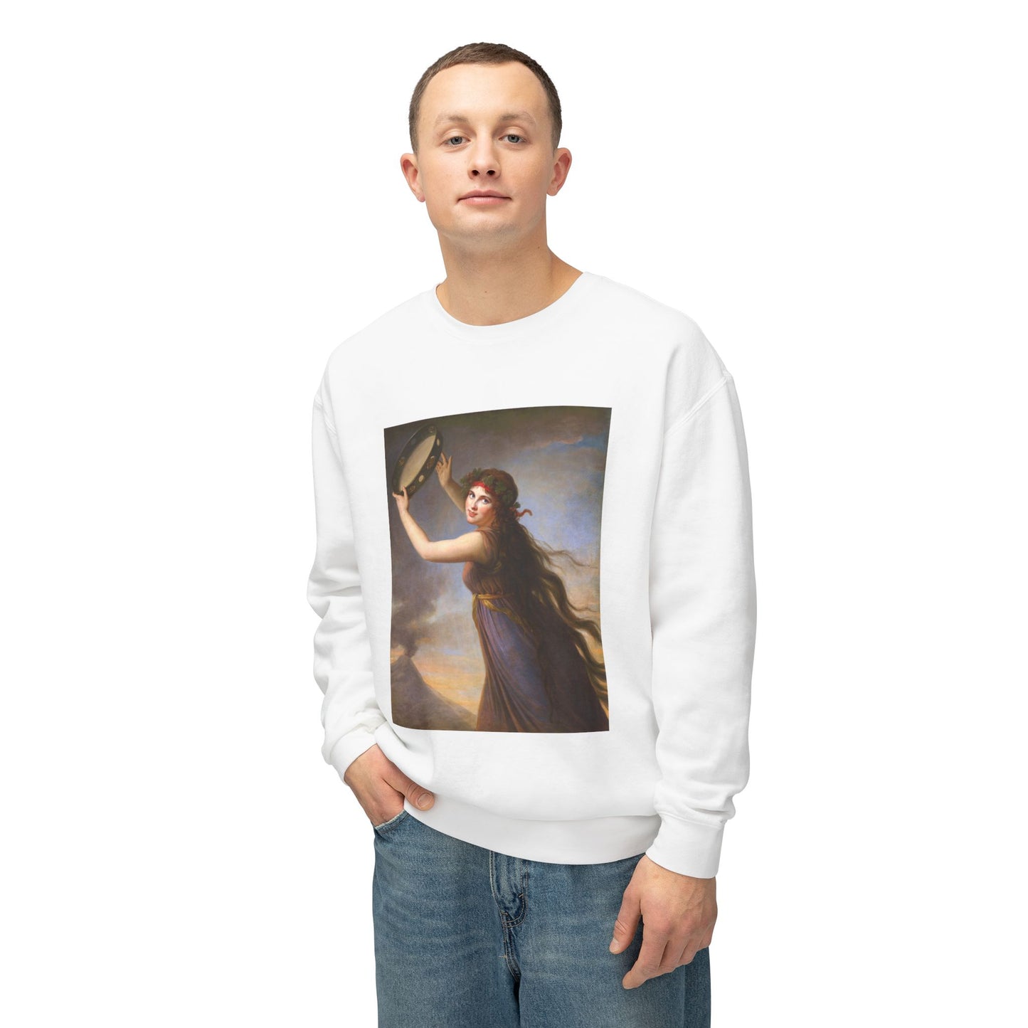 Lady Hamilton as a Bacchante by Madame Le Brun (Sweatshirt)