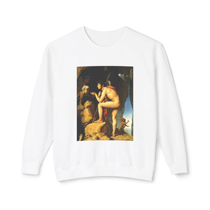 Oedipus and the Sphinx by Dominique Ingres (Sweatshirt)