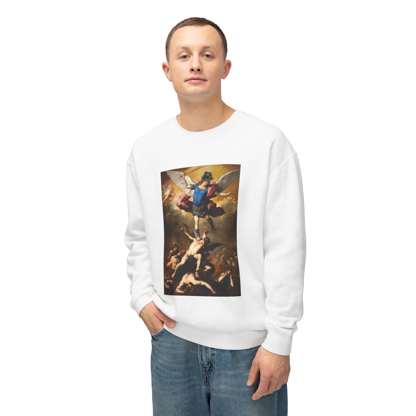 The Fall of the Rebel Angels by Luca Giordano (Sweatshirt)