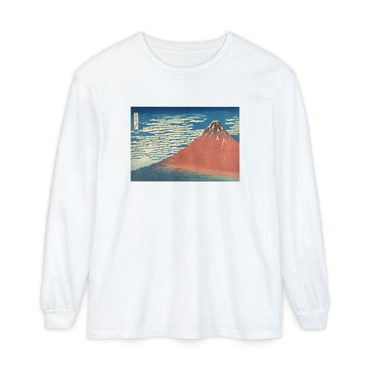 Fine Wind, Clear Morning by Katsushika Hokusai (Long Sleeve)