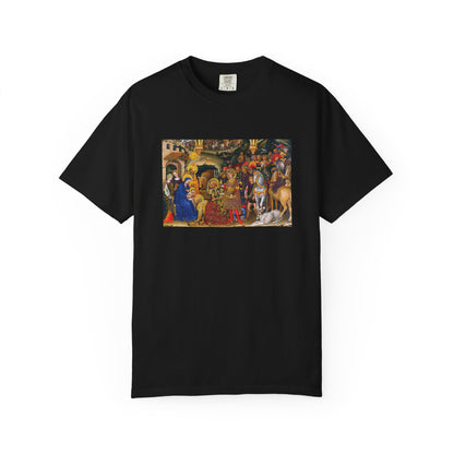 Adoration of the Magi by Gentile da Fabriano (T-Shirt)