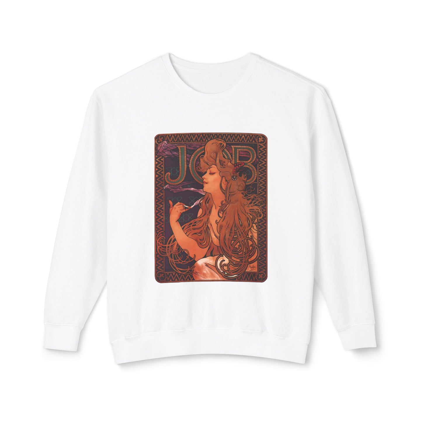 Job by Alphonse Mucha (Sweatshirt)