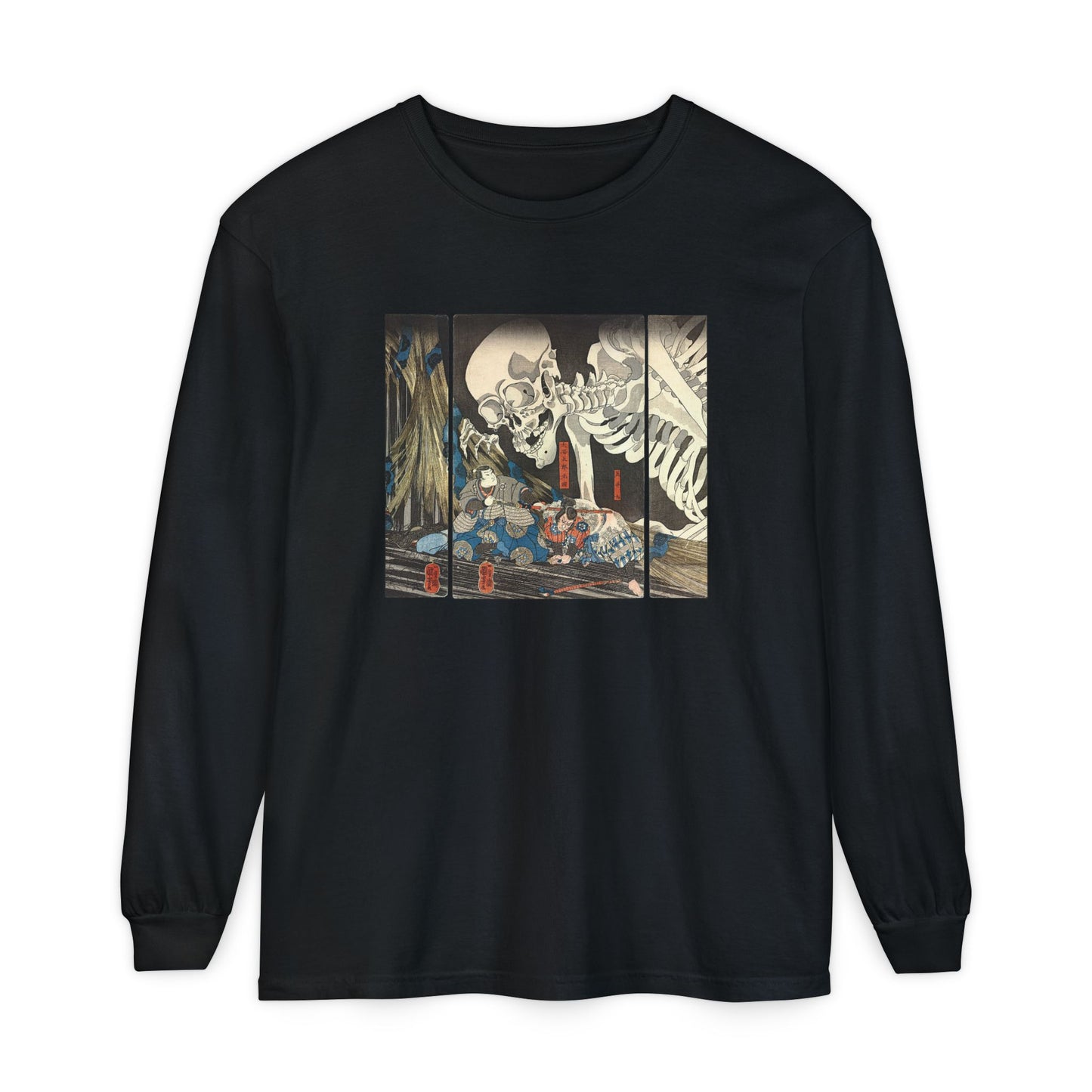 Takiyasha the Witch and the Skeleton Spectre by Utagawa Kuniyoshi (Long Sleeve)