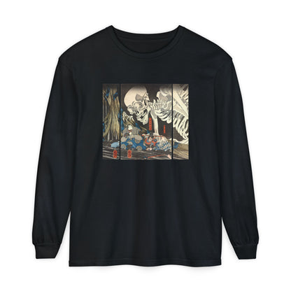 Takiyasha the Witch and the Skeleton Spectre by Utagawa Kuniyoshi (Long Sleeve)