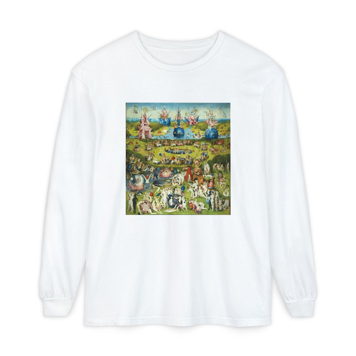 The Garden of Earthly Delights by Hieronymus Bosch (Long Sleeve)