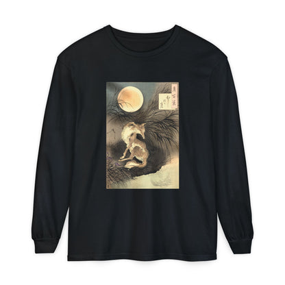 Musashi Plain Moon by Tsukioka Yoshitoshi (Long Sleeve)