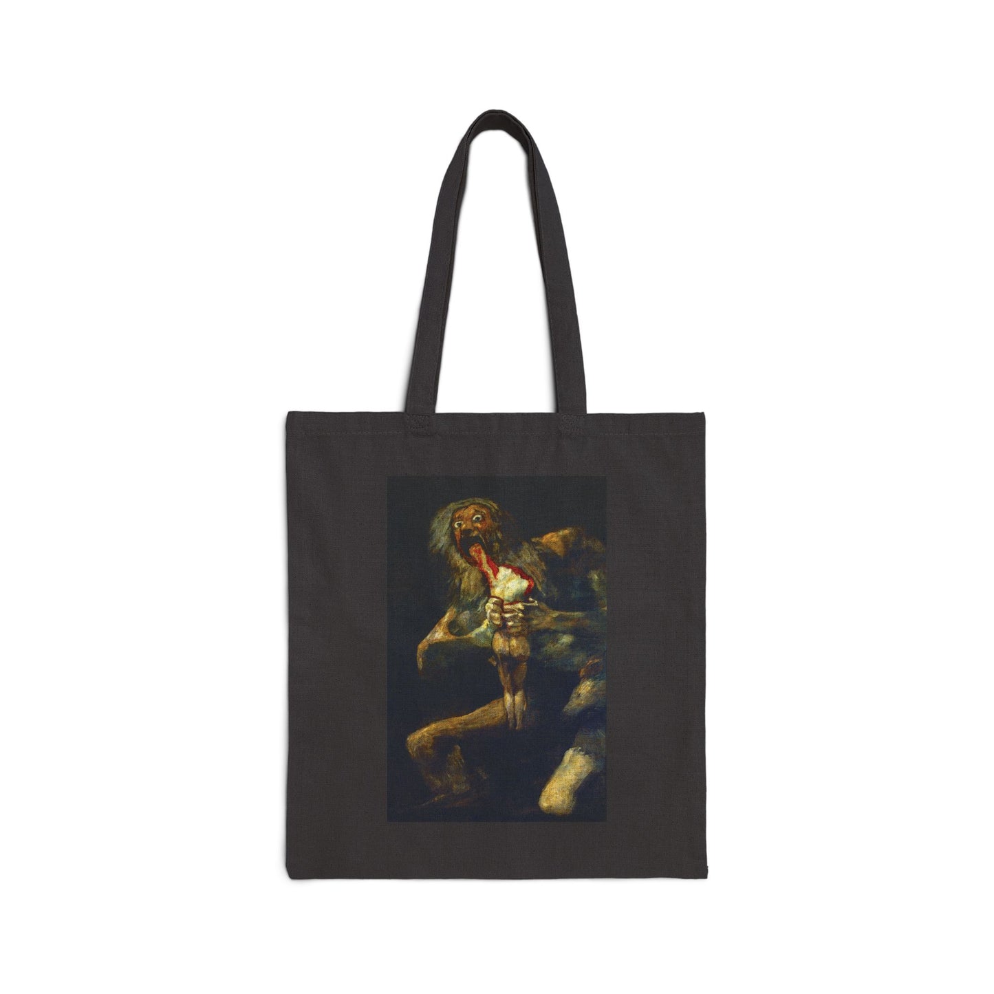 Saturn Devouring His Son by Francisco Goya (Tote)