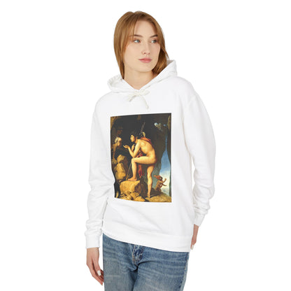 Oedipus and the Sphinx by Dominique Ingres (Hoodie)