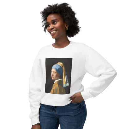 Girl with a Pearl Earring by Johannes Vermeer (Sweatshirt)
