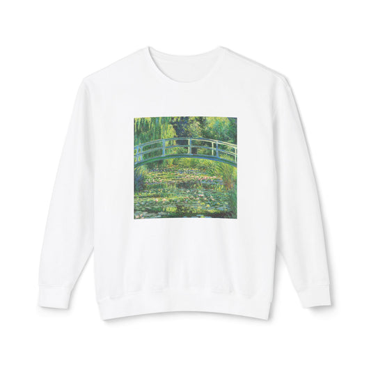 Water Lilies and Japanese Bridge by Claude Monet (Sweatshirt)