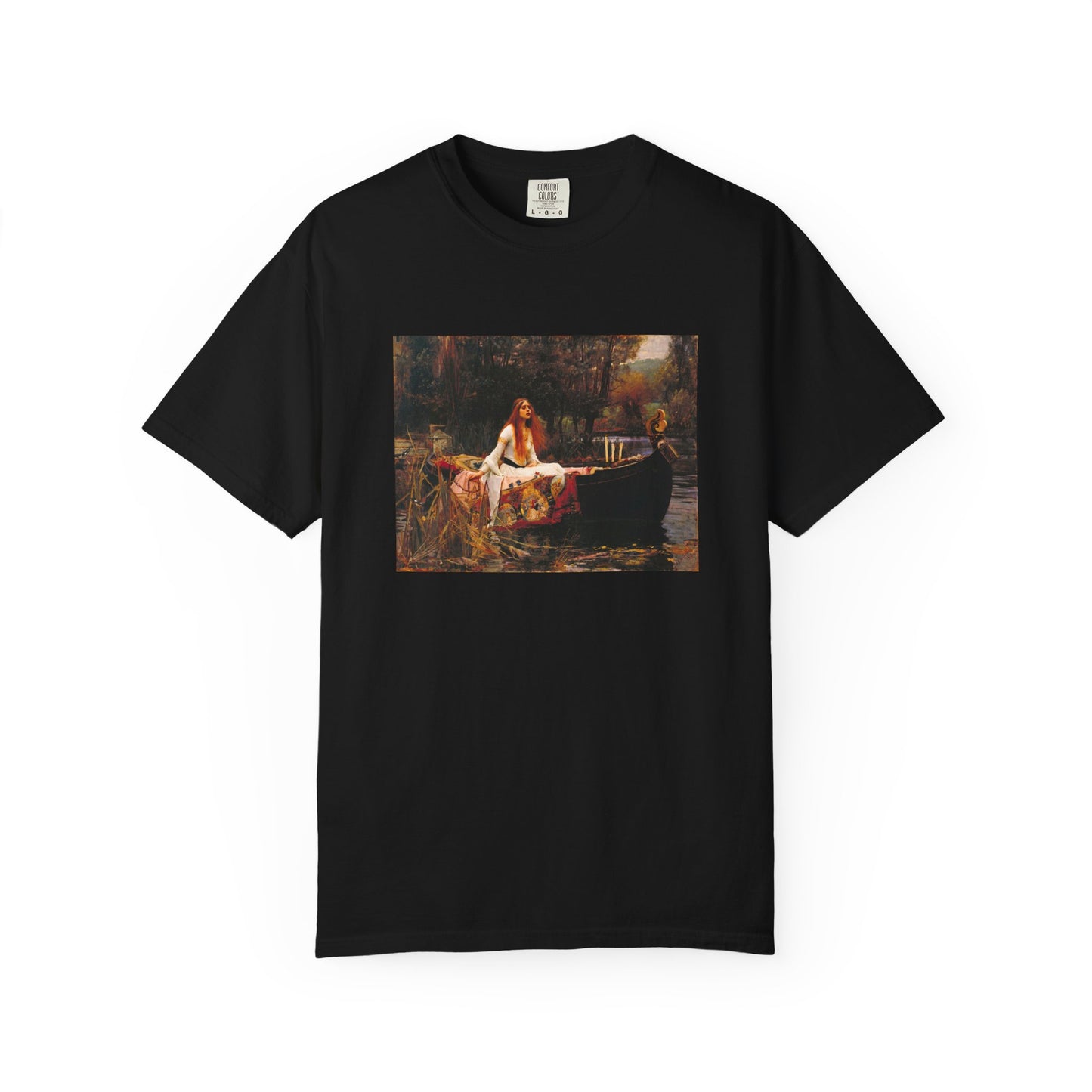The Lady of Shalott by John William Waterhouse (T-Shirt)