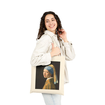 Girl with a Pearl Earring by Johannes Vermeer (Tote)