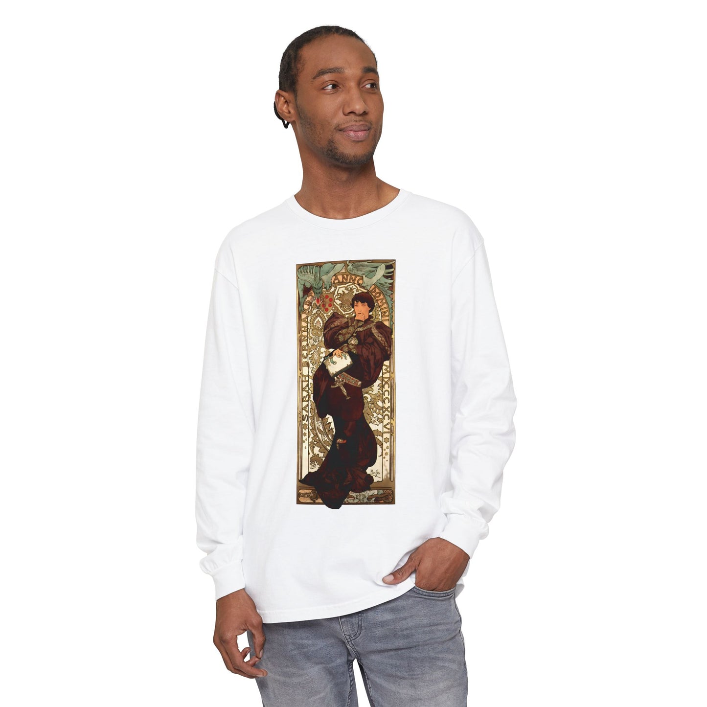 Lorenzaccio by Alphonse Mucha (Long Sleeve)