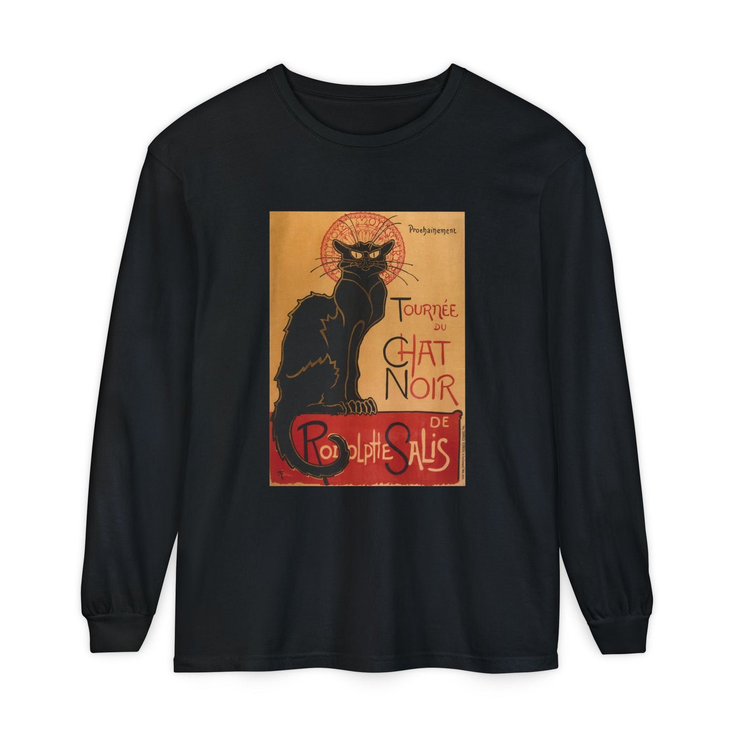 Tournée du Chat Noir by Théophile Steinlen (Long Sleeve)